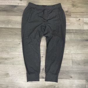 Lululemon Mens Intent Jogger 30" Pants Size XXL 2XL Heathered Black/Gray Sweats